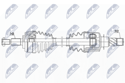 Drive Shaft NTY NPW-RE-189