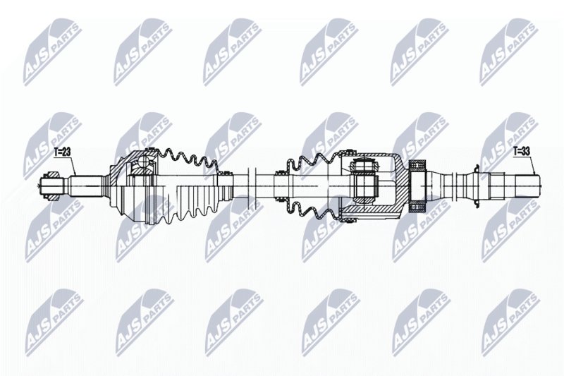 NTY NPW-RE-196 Drive Shaft