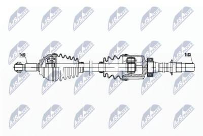 Drive Shaft NTY NPW-RE-196