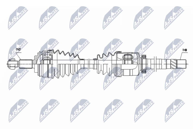 NTY NPW-RE-212 Drive Shaft