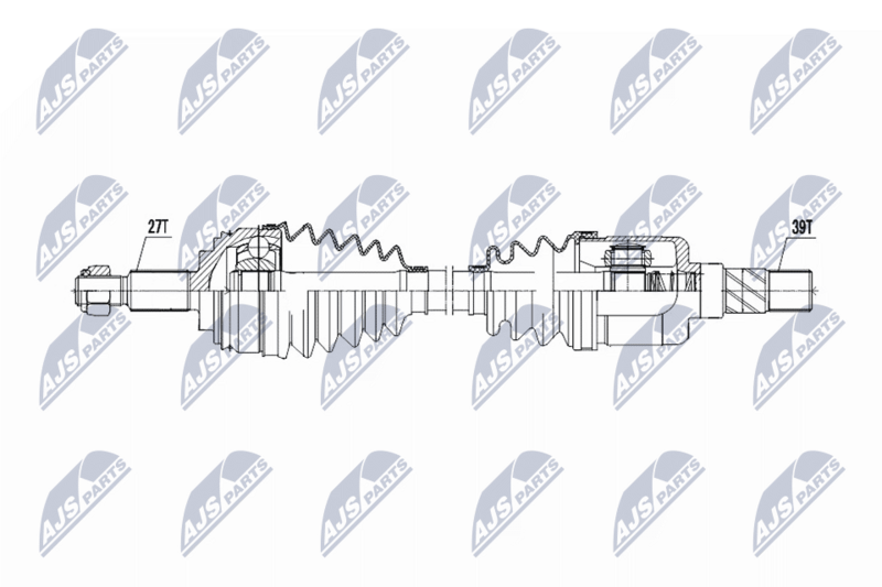 NTY NPW-RE-213 Drive Shaft