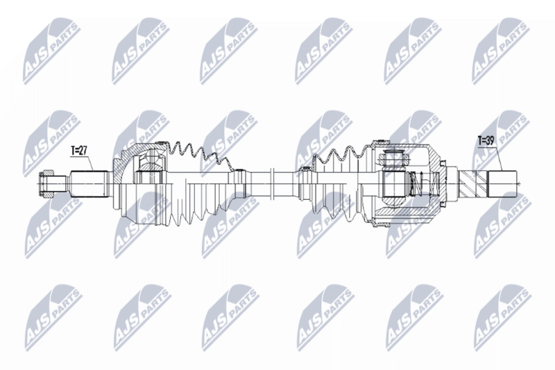 NTY NPW-RE-214 Drive Shaft