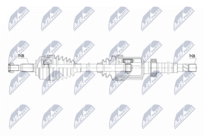 Drive Shaft NTY NPW-RE-219