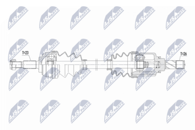 Drive Shaft NTY NPW-RE-221