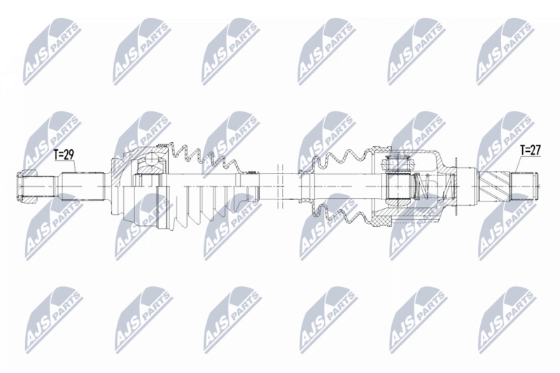 NTY NPW-RE-224 Drive Shaft