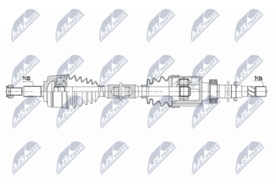Drive Shaft NTY NPW-RE-225