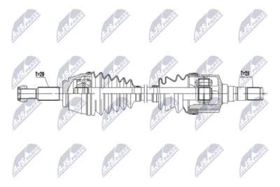 Drive Shaft NTY NPW-RE-228