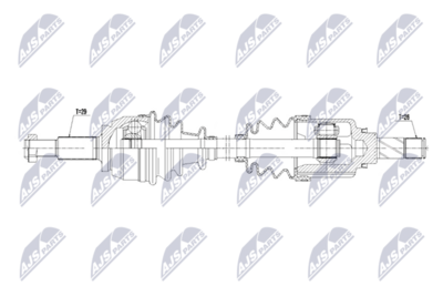 Drive Shaft NTY NPW-RE-229