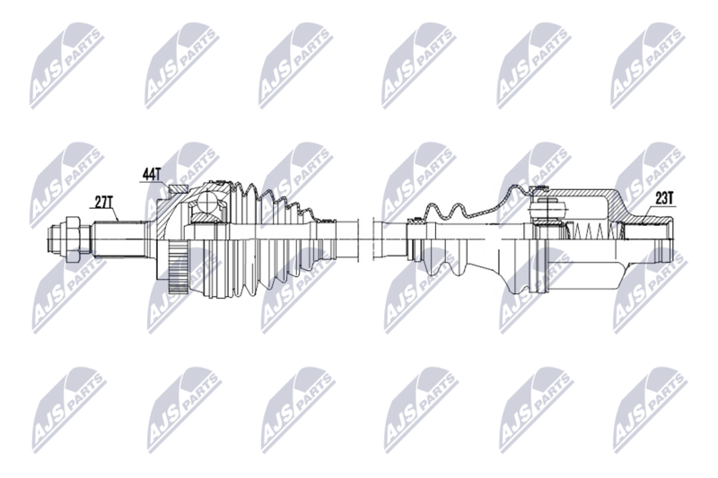 NTY NPW-RE-233 Drive Shaft
