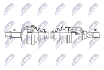 Drive Shaft NTY NPW-RE-238