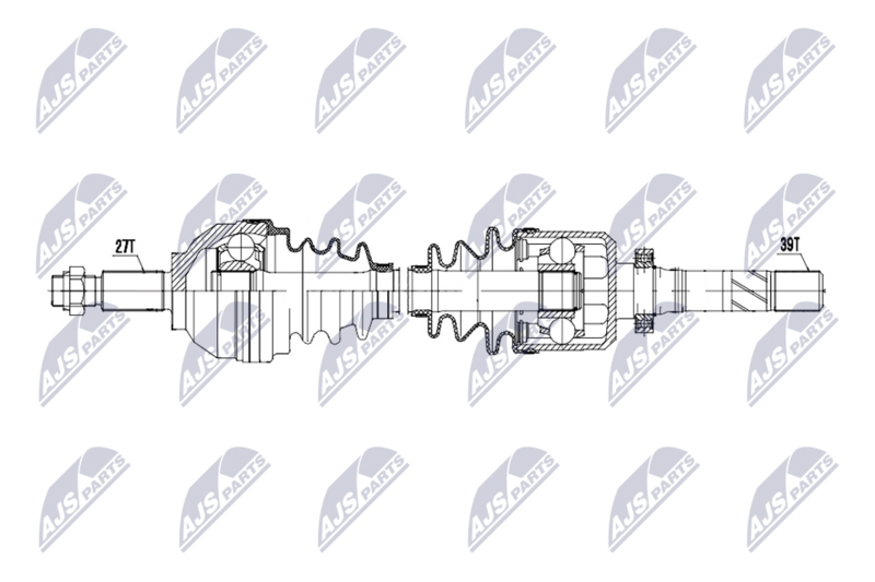 NTY NPW-RE-239 Drive Shaft