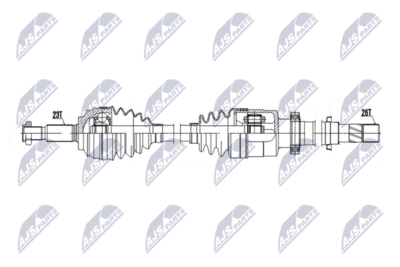 Drive Shaft NTY NPW-RE-244