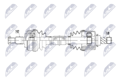 Drive Shaft NTY NPW-RE-246