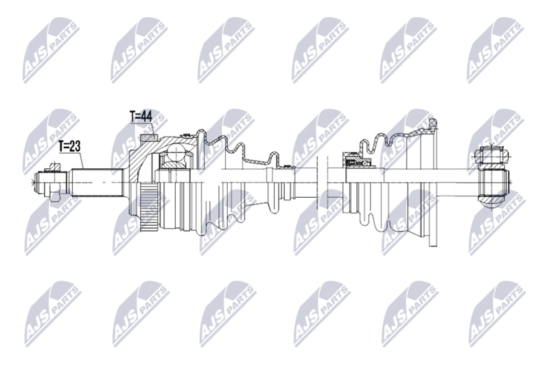 NTY NPW-RE-250 Drive Shaft
