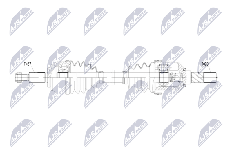 NTY NPW-RE-253 Drive Shaft