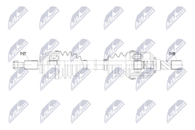 Drive Shaft NTY NPW-RE-253