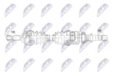 Drive Shaft NTY NPW-RE-256