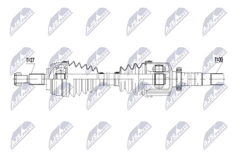 NTY NPW-RE-258 Drive Shaft