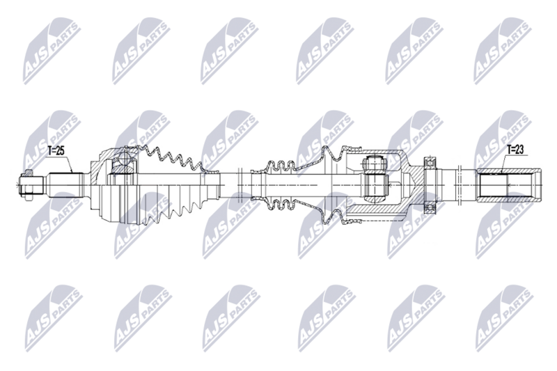 NTY NPW-RE-260 Drive Shaft