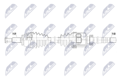 Drive Shaft NTY NPW-RE-264