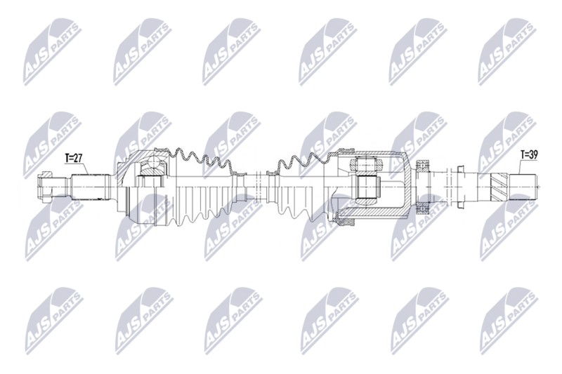 NTY NPW-RE-267 Drive Shaft