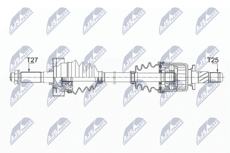 NTY NPW-SB-025 Drive Shaft