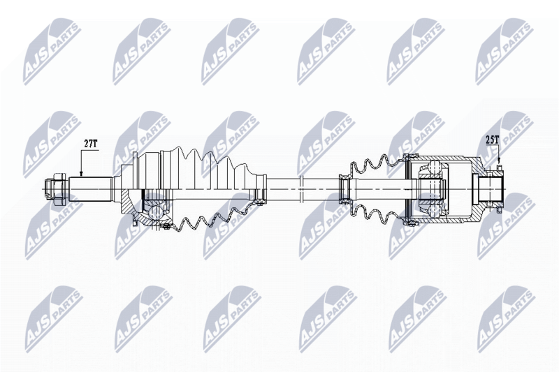 NTY NPW-SB-031 Drive Shaft