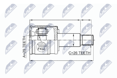 Joint Kit, drive shaft NTY NPW-SU-005