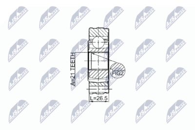 Joint, propshaft NTY NPW-SU-011