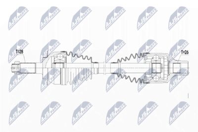 Drive Shaft NTY NPW-SU-017