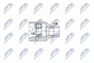 Joint Kit, drive shaft NTY NPW-SU-020