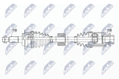 Drive Shaft NTY NPW-SU-035