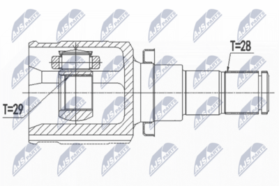 Joint Kit, drive shaft NTY NPW-SU-038