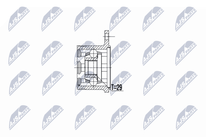 NTY NPW-SU-055 Joint Kit, drive shaft