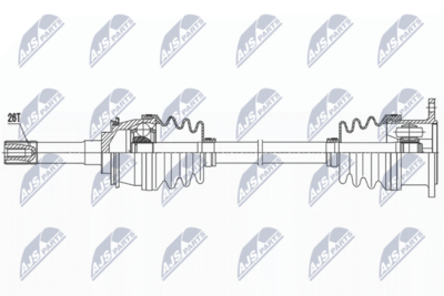 Drive Shaft NTY NPW-SU-056
