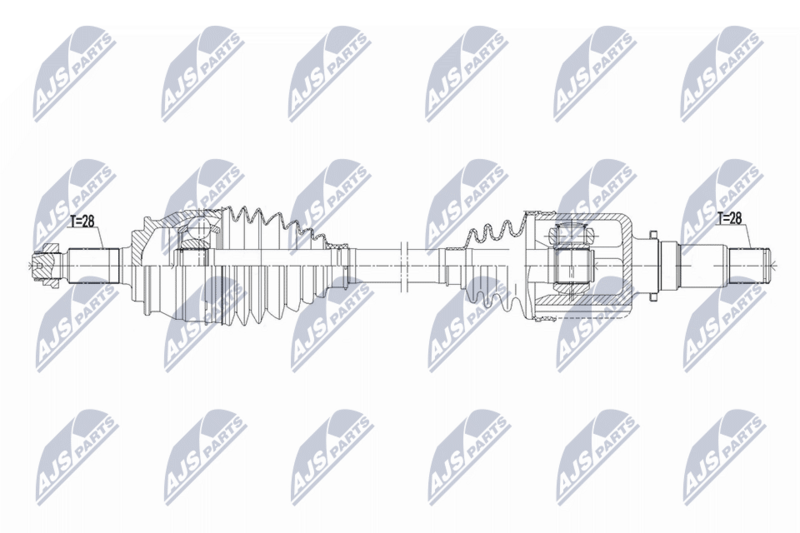 NTY NPW-SU-067 Drive Shaft
