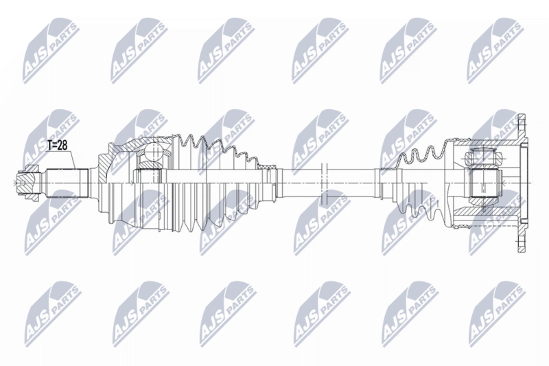 NTY NPW-SU-069 Drive Shaft