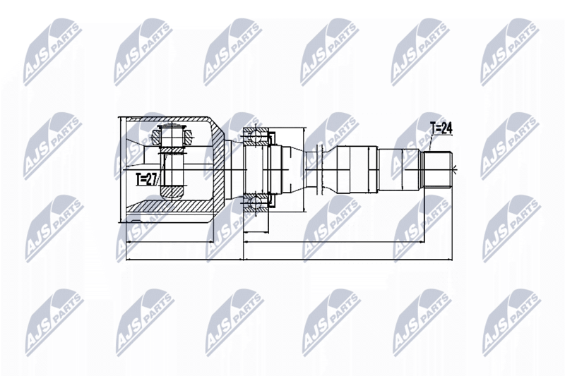 NTY NPW-TY-029 Joint Kit, drive shaft