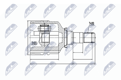 Joint Kit, drive shaft NTY NPW-TY-059