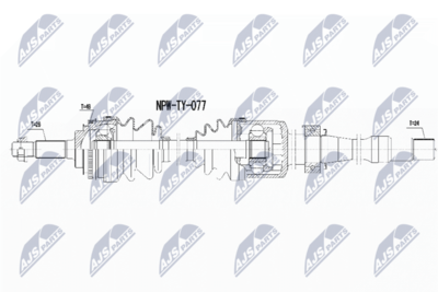 Drive Shaft NTY NPW-TY-077