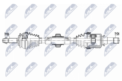 Drive Shaft NTY NPW-TY-098