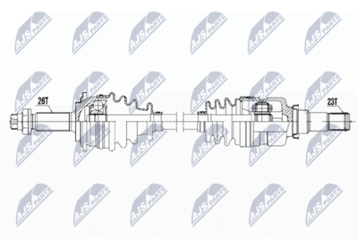 Drive Shaft NTY NPW-TY-113