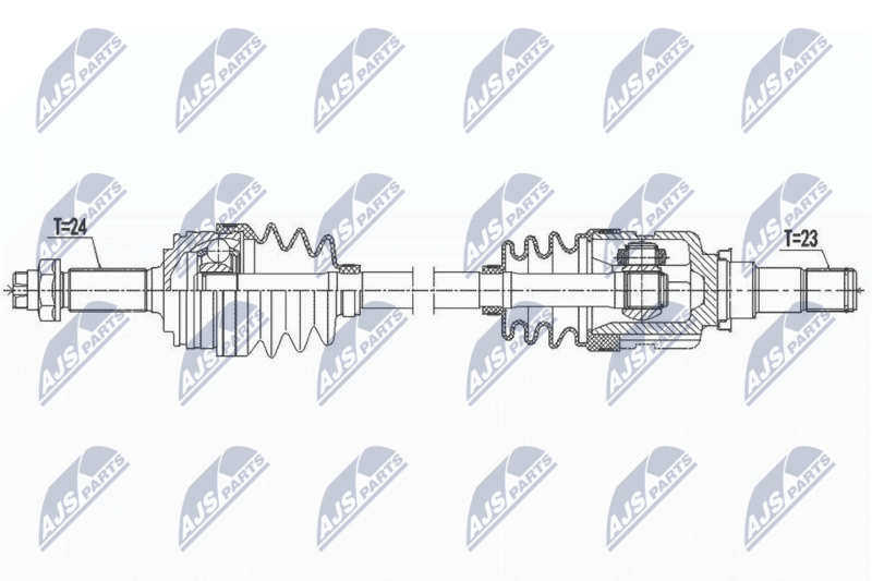 NTY NPW-TY-127 Drive Shaft