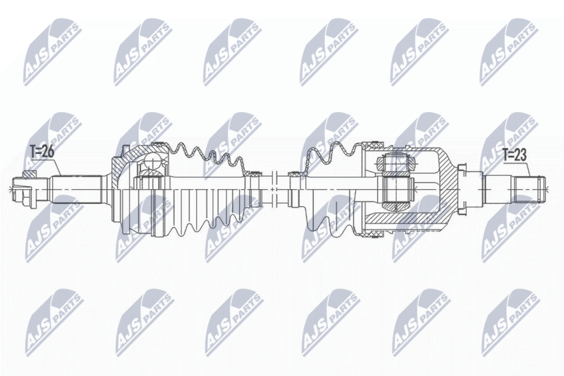 NTY NPW-TY-143 Drive Shaft