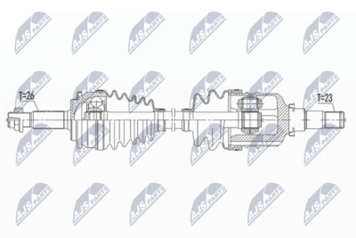 Drive Shaft NTY NPW-TY-143