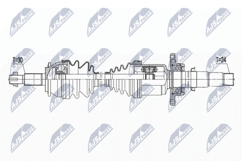 NTY NPW-TY-149 Drive Shaft