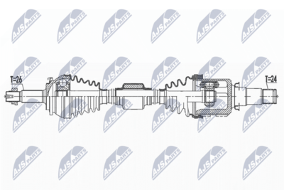 Drive Shaft NTY NPW-TY-157