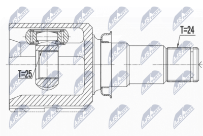 Joint Kit, drive shaft NTY NPW-TY-158
