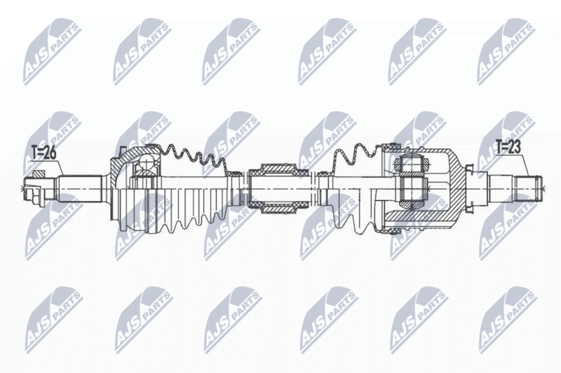 NTY NPW-TY-159 Drive Shaft
