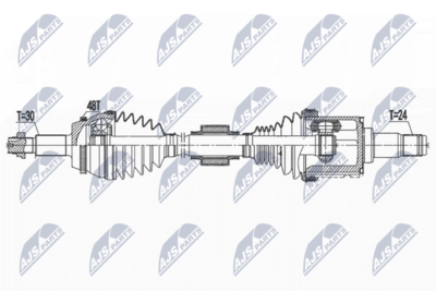 Drive Shaft NTY NPW-TY-161